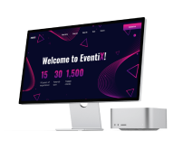 Website enhancement for an event agency